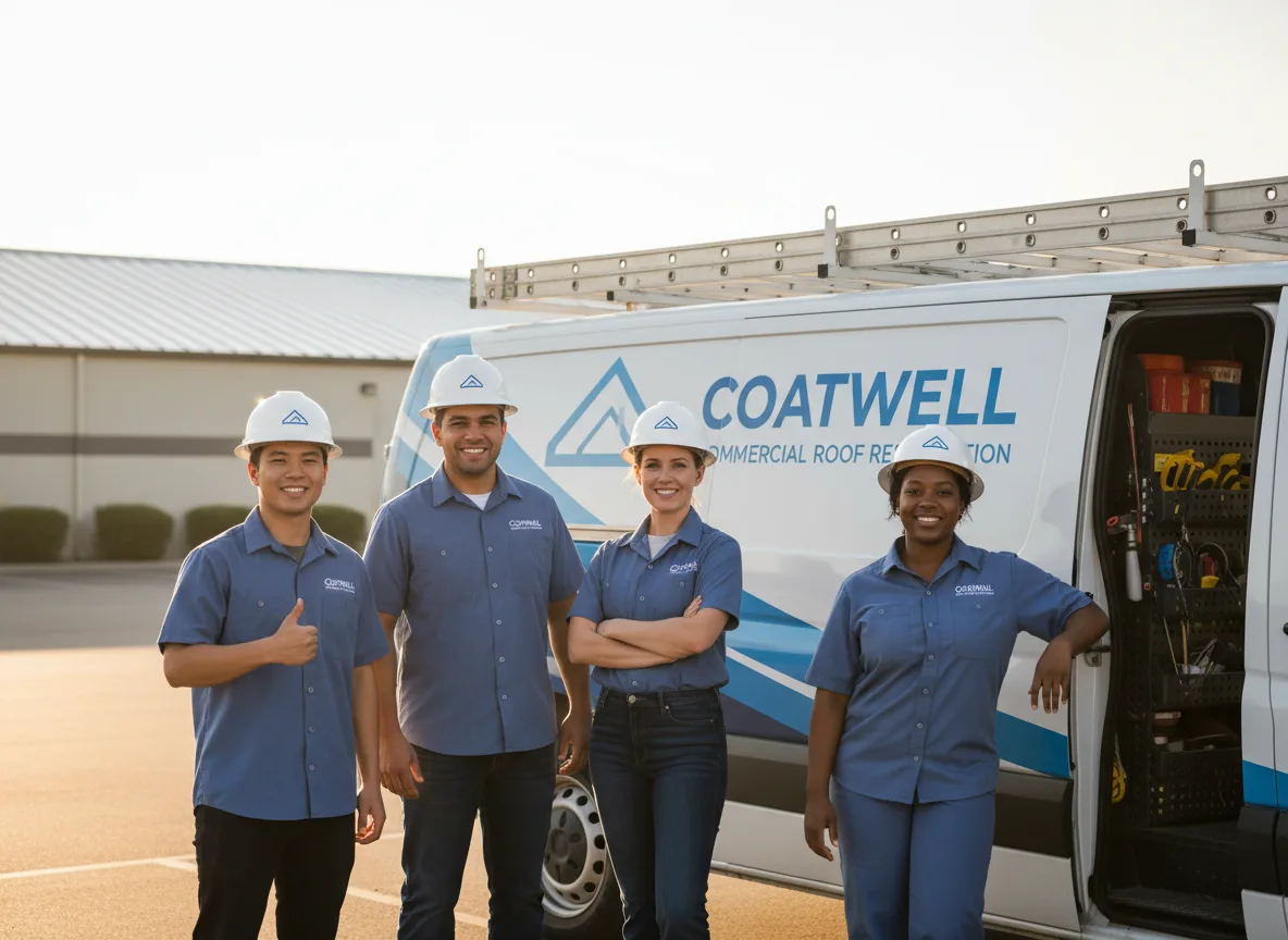 Commercial roof coating company in Kingsbury, TX